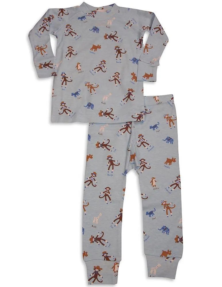 Sweet Potato Baby Infant Boys Long Sleeve Cotton Pajama Sets, 30931