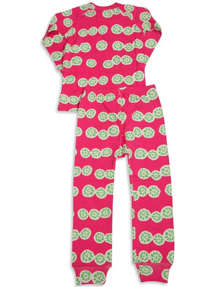 Sweet Potato Toddler & Girls Long Sleeve Cotton Pajama Sets- 11 Prints Available, 30943