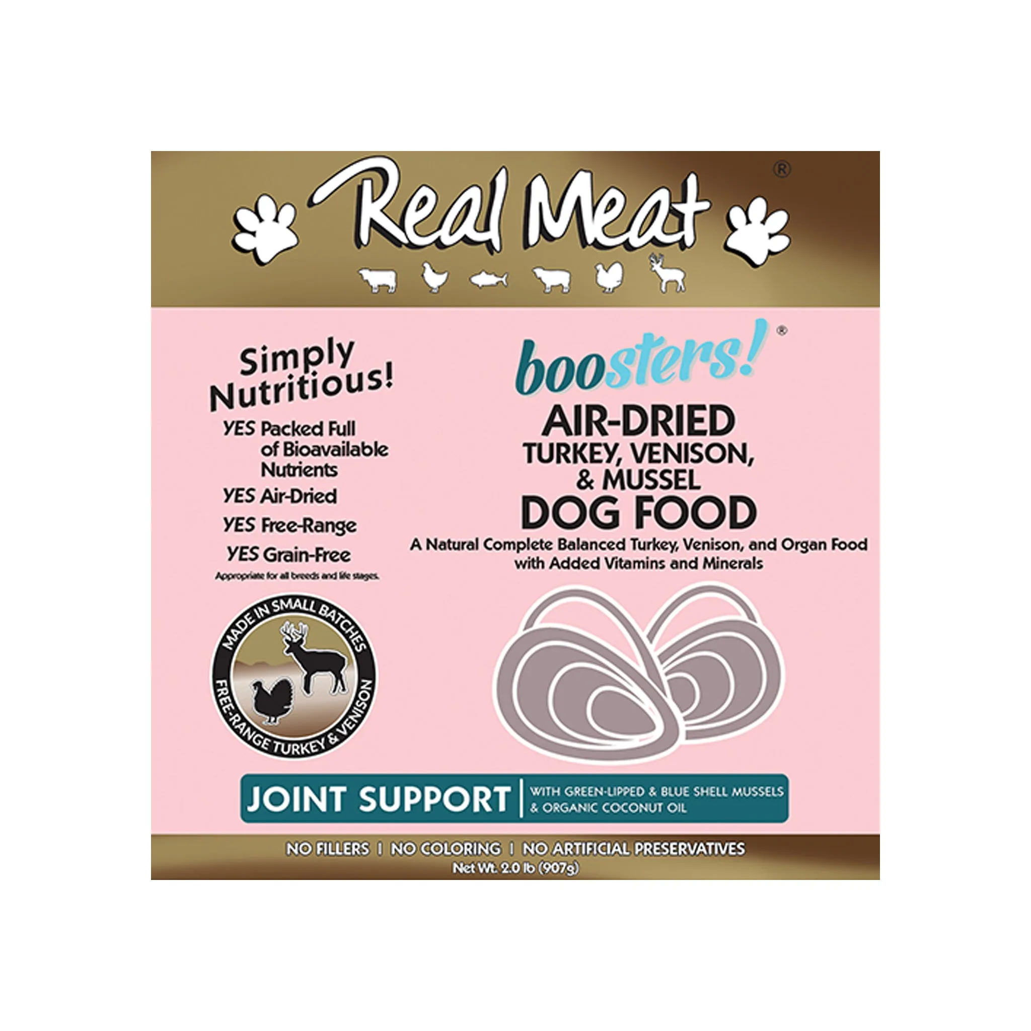 The Real Meat Company Boosters Air-Dried Dog Food