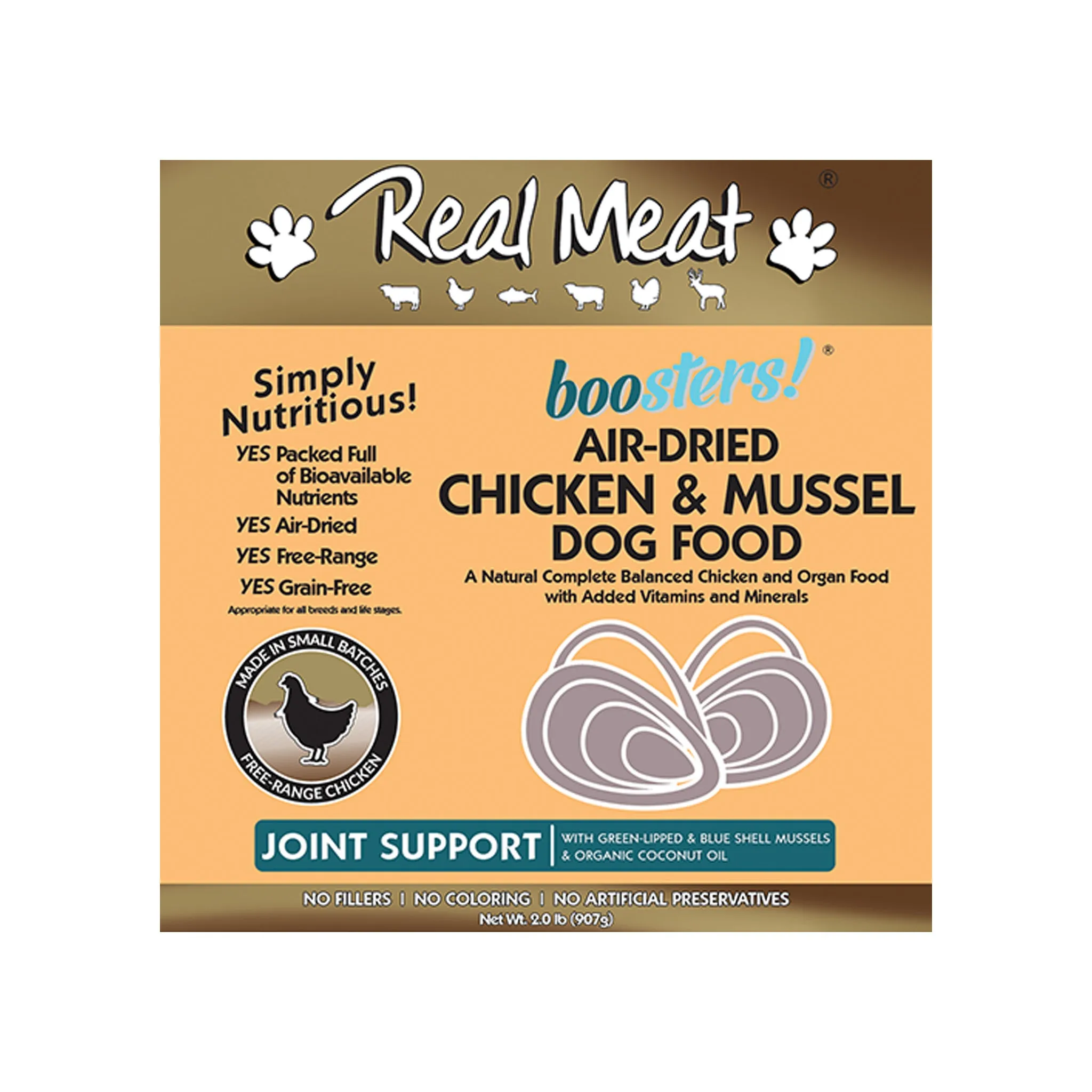 The Real Meat Company Boosters Air-Dried Dog Food