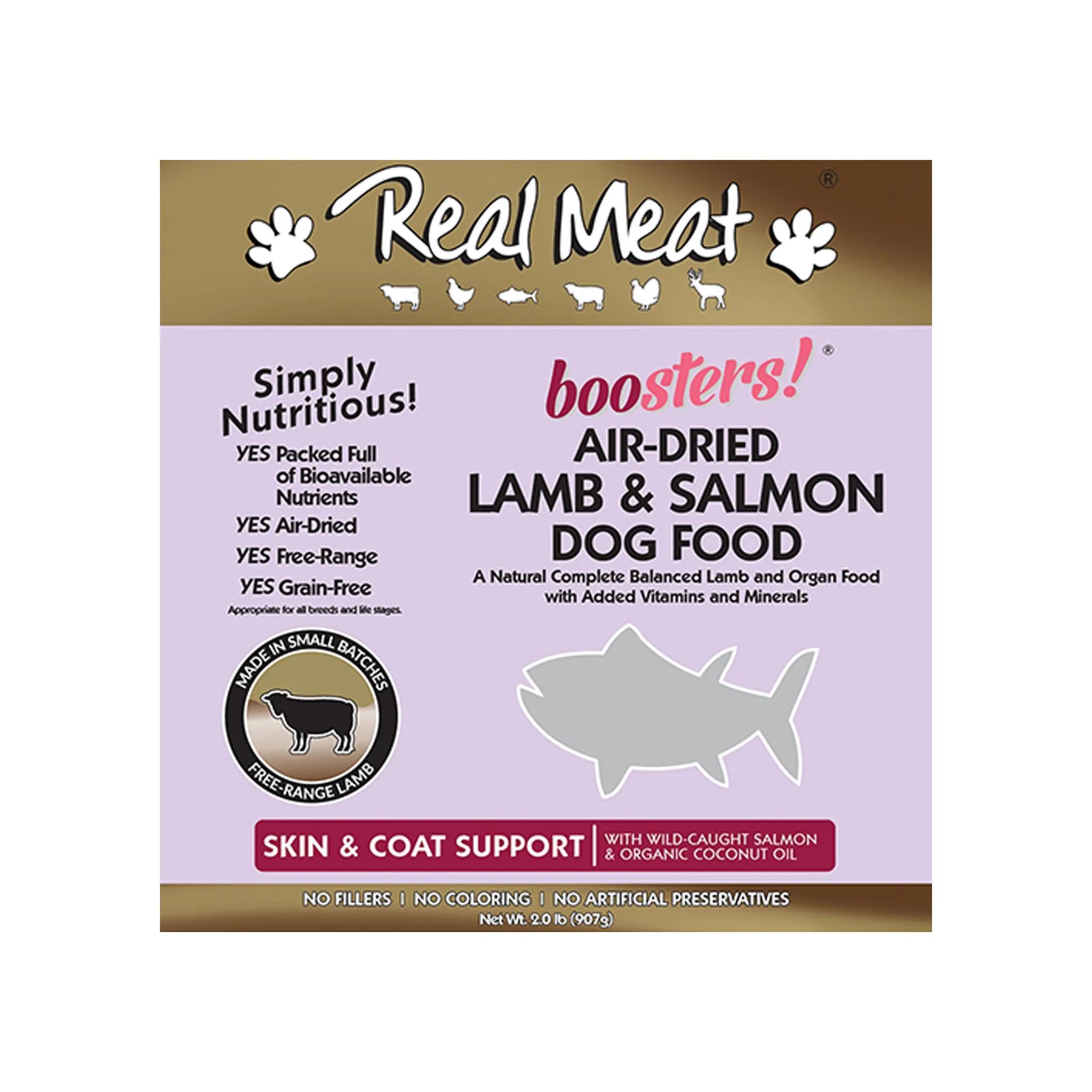 The Real Meat Company Boosters Air-Dried Dog Food