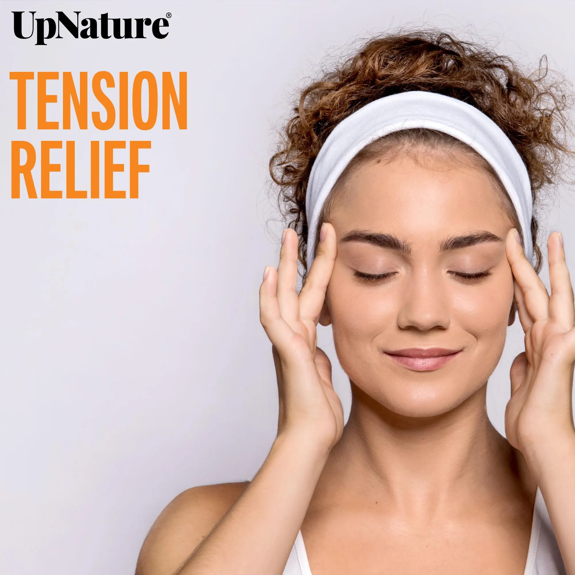 UpNature Head Ease Essential Oil Roll On Blend   Migraine Head Tension Relief with Instant Cooling Effect   Nurse Accessories for Work