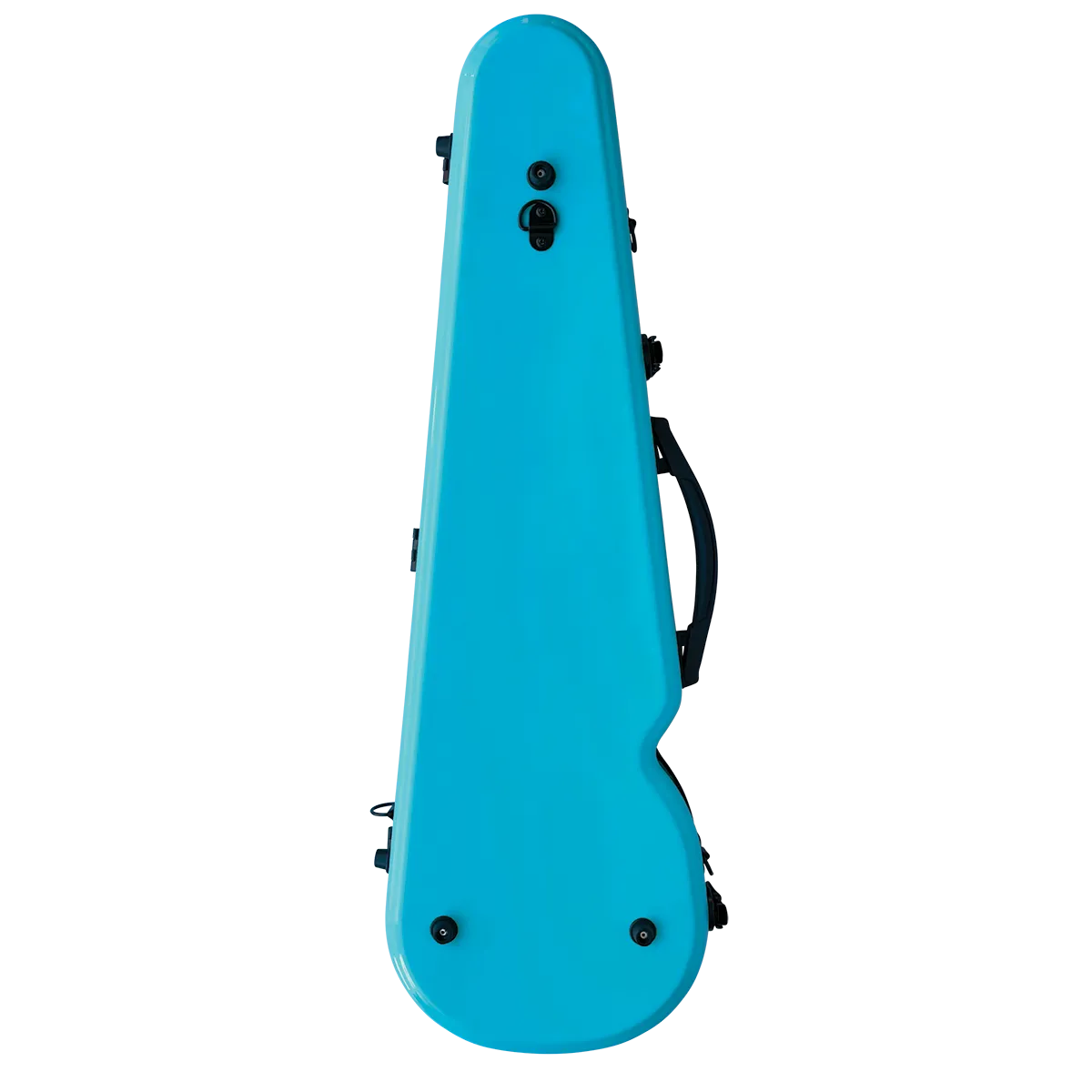 Vivo Polycarbonate Shaped Violin Case 4/4 Aqua Blue