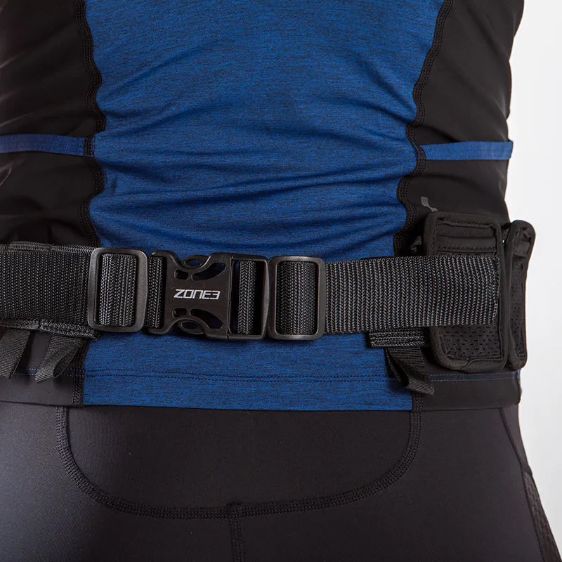 Zone3 - Swim-Run Multi-use Race Belt - Black